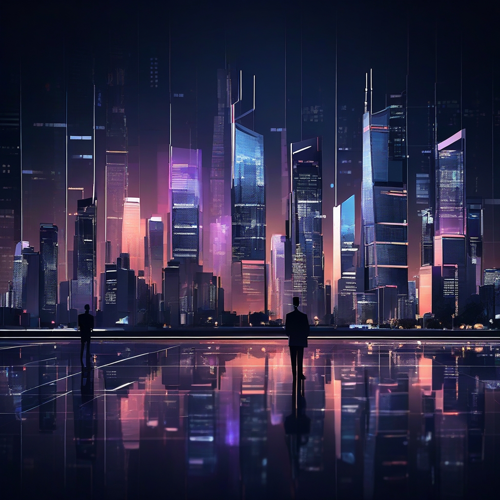 Leonardo_Diffusion_XL_A_modern_city_skyline_with_skyscrapers_i_0-1