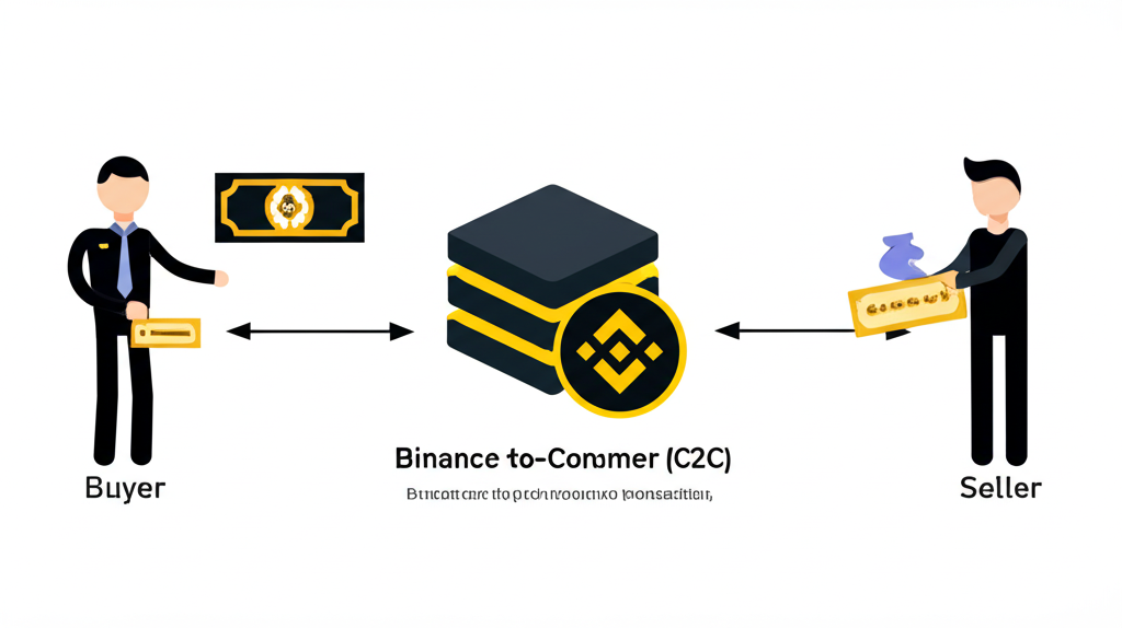圖解幣安C2C交易流程:買方付款後,幣安暫時保管加密貨幣,待確認付款完成後才釋出,確保交易安全