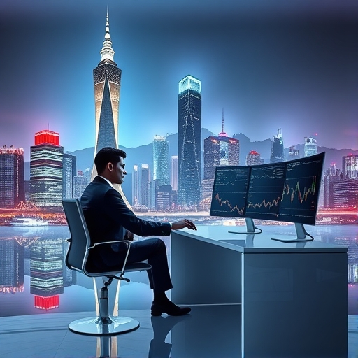 2025年香港外匯市場展望 - 未來感十足的香港金融天際線