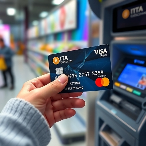 Flux_Schnell_A_sleek_futuristic_cryptocurrency_debit_card_bein_0-1