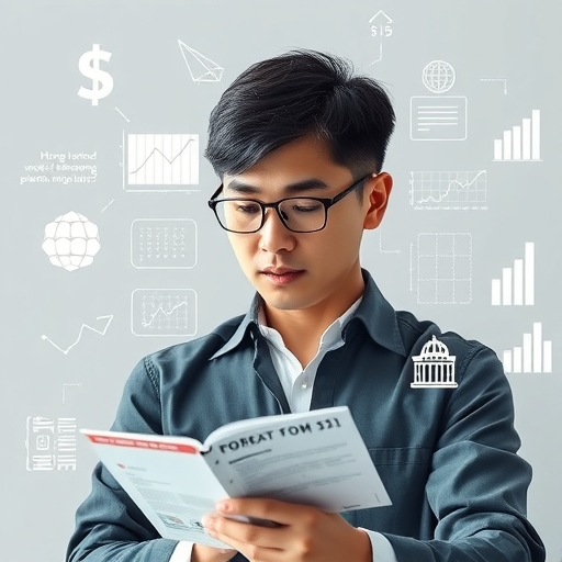香港投資者專注審視外匯交易螢幕,呈現細緻決策過程