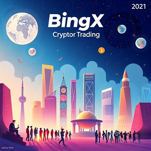 BingX 全球加密社群與監管合規示意圖