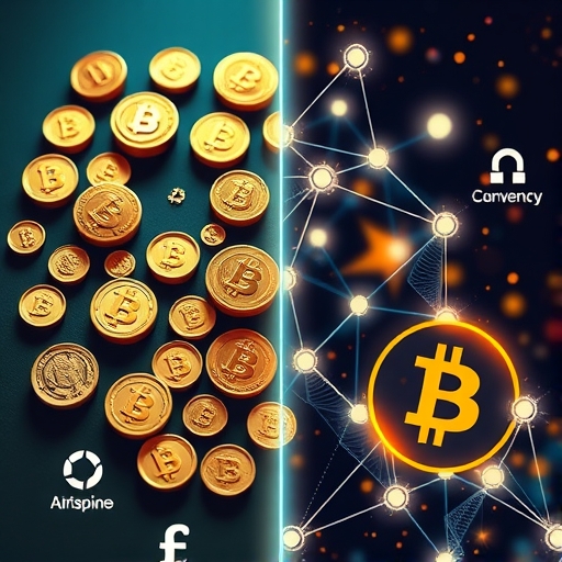 虛擬貨幣與加密貨幣差異圖解