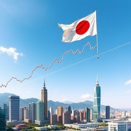 動態視覺呈現日本央行政策轉變對全球金融市場的影響