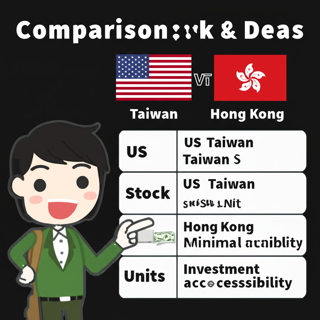 插圖呈現計算機或帳本,清楚顯示美股總成本公式:股價乘以股數加上各項費用,幫助投資人精準規劃財務