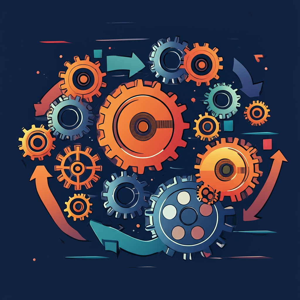 Illustration of funding rate mechanism in crypto perpetual futures trading