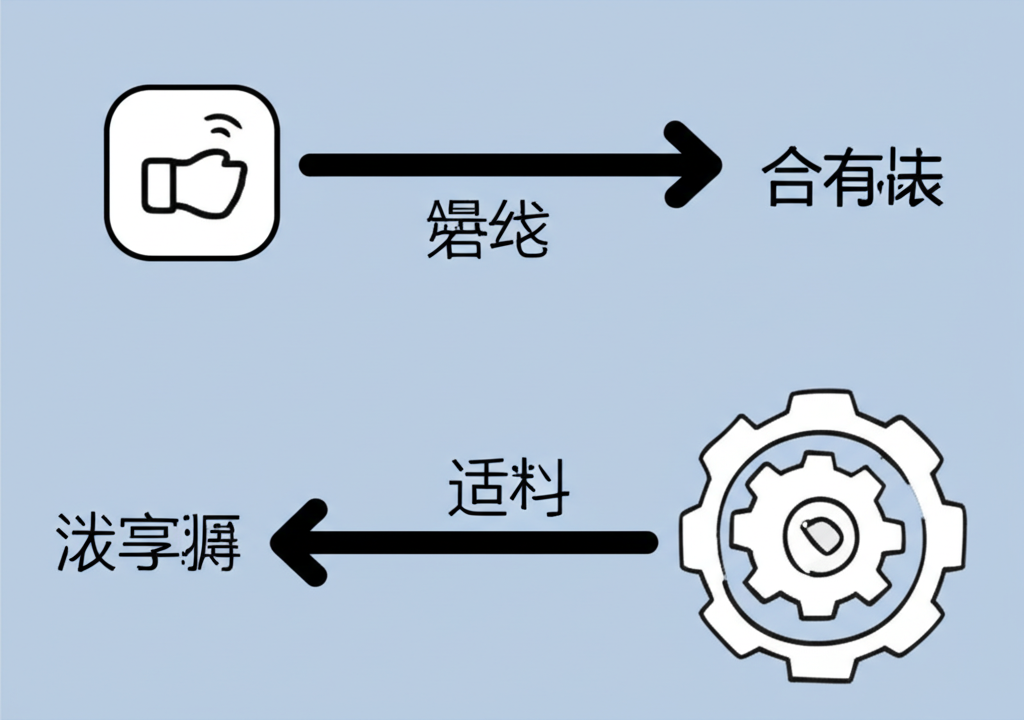 插圖：手指點擊手機螢幕上發光的語言包連結，Telegram 圖示在背景中，介面正動態轉換為中文