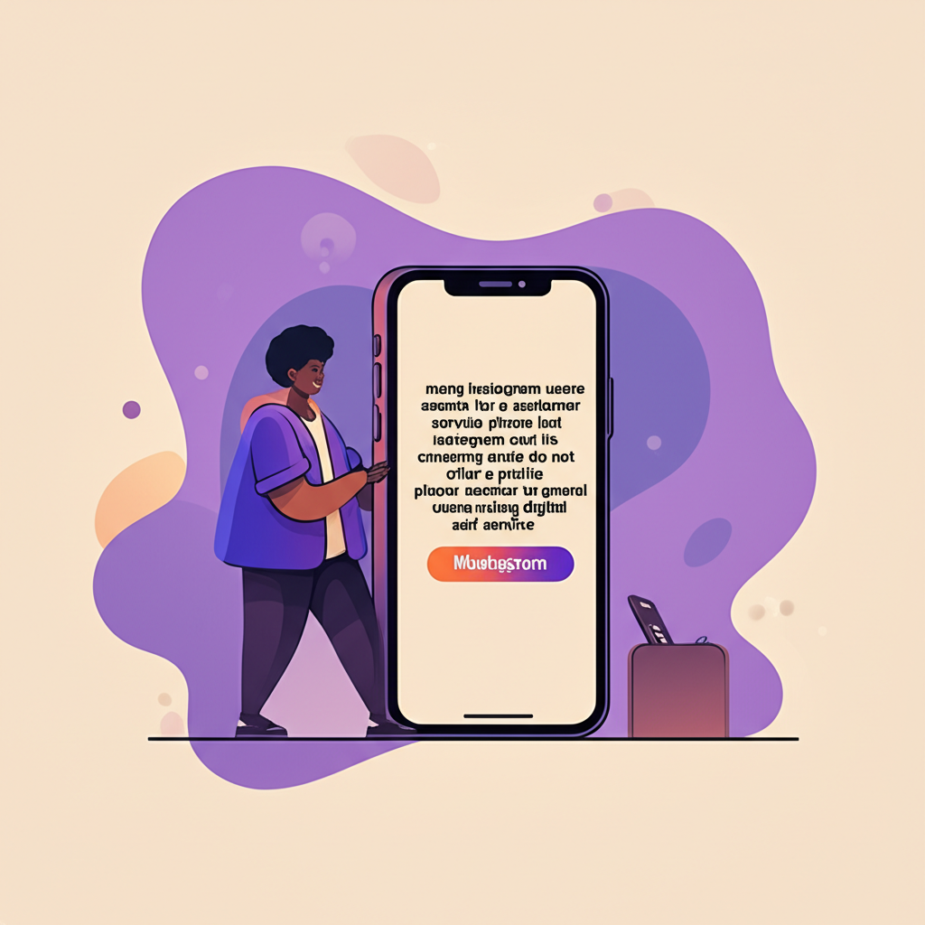 許多Instagram用戶尋找客服電話,但Instagram及其母公司Meta不提供公開電話號碼,偏好數位自助服務插圖