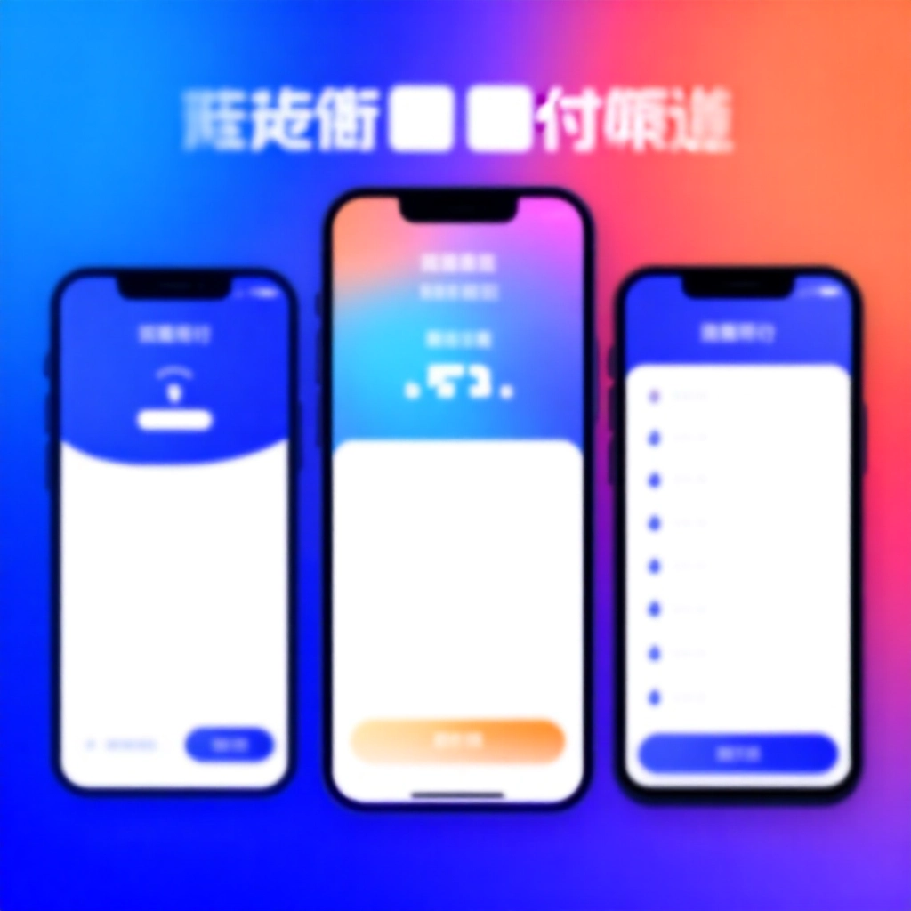 手機螢幕上顯示各分期平台App的現代比較圖,強調速度、額度與繳費管道的動感彩色介面